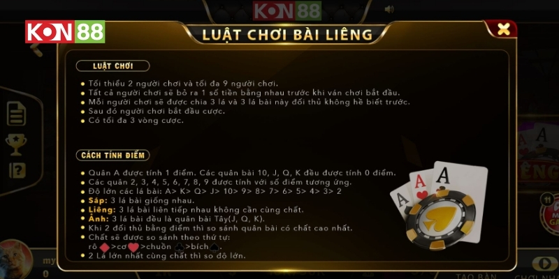 Luật chơi Liêng